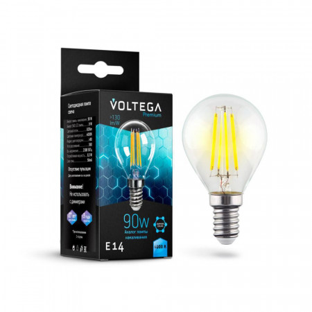 Лампа светодиодная Voltega Globe E27 7WVG2-G45E27warm7W  7052