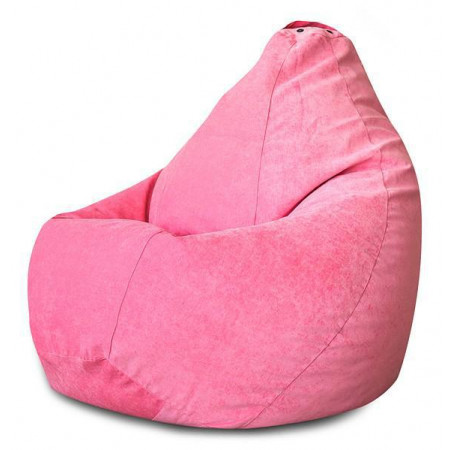 Кресло-мешок Розовый Микровельвет L