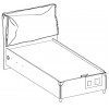 Кровать детская Duo CLK_20-73-1705-00