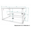 Стол журнальный Мебелайн-2