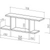 Полка навесная 3152052