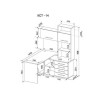 Стол компьютерный КСТ-14П