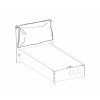 Кровать для детской комнаты Trio CLK_20-40-1705-01