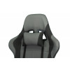 Игровое кресло 771N, серый, черный, текстиль