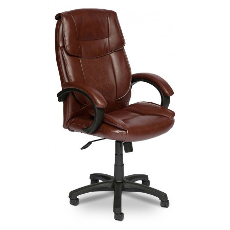 Кресло Oreon, коричневый, кожа искусственная