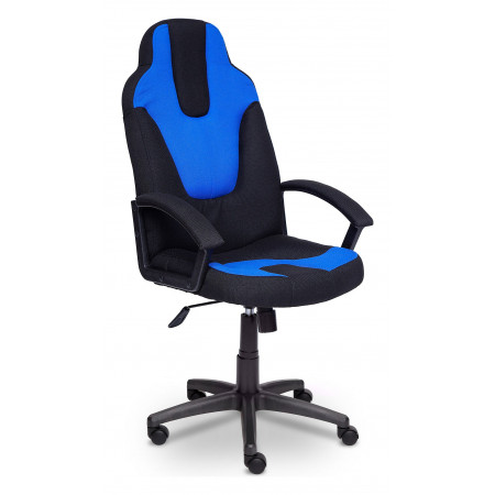 Игровое кресло Neo 3, синий, черный, ткань