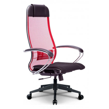 Компьютерное кресло Комплект 3, красный, черный, ткань