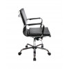 Кресло офисное CH-993-low, черный, искусственная кожа
