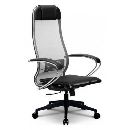 Кресло офисное Комплект 4, серый, черный, ткань