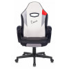 Геймерское кресло HERO QUEEN, белый, серебряный, черный, текстиль, экокожа