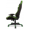 Геймерское кресло BX-3760, зеленый, черный, ткань