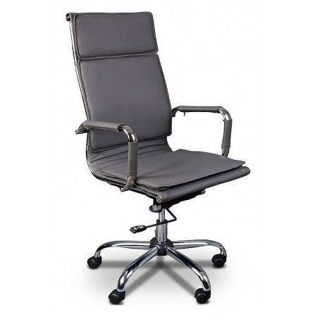Компьютерное кресло CH-993, серый, искусственная кожа