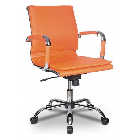 Кресло CH-993, оранжевый, кожа искусственная