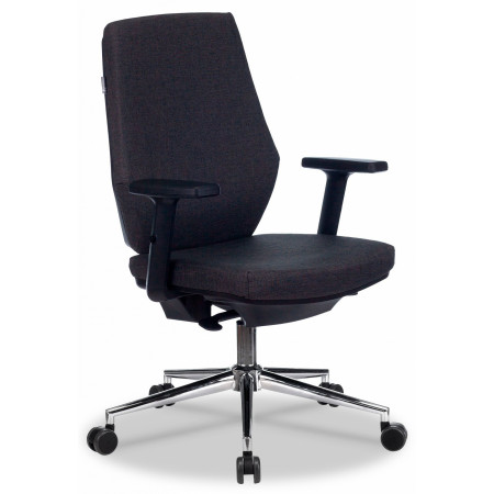 Кресло офисное CH-545SL, серый, текстиль
