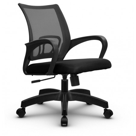 Кресло офисное SU-CS-9, темно-серый, черный, ткань