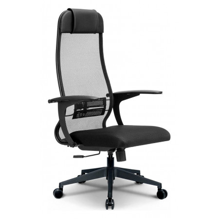 Кресло офисное Комплект 13, черный, ткань