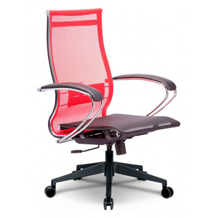 Компьютерное кресло Комплект 9, красный, черный, ткань