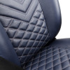 Геймерское кресло Noblechairs Icon, синий, черный, кожа