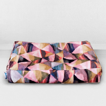 Лежак для собаки Твинкли розовый, размер XS, мебельная ткань
