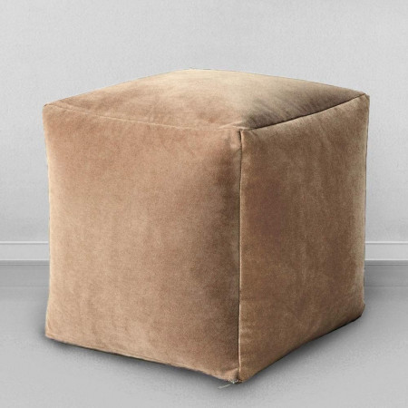 Пуфик-кубик Шоколад, мебельная ткань