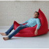Кресло-подушка, Красный, размер ХXХL-Комфорт, оксфорд