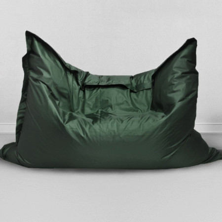 Кресло-подушка, Темно-зеленый, размер ХXХL-Комфорт, оксфорд