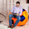 Кресло-мешок Мяч Креативный, размер ХХL, оксфорд
