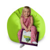 Кресло-мешок груша Kids Салатовый неон, размер M, оксфорд
