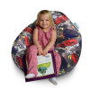 Кресло-мешок груша Kids Супер Кар, размер M, оксфорд