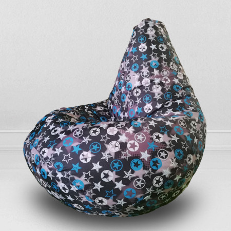 Кресло-мешок груша Фабрика звезд, размер L-Компакт, оксфорд