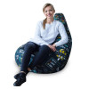 Кресло-мешок груша Айскрим, размер ХХL-Стандарт, мебельный хлопок