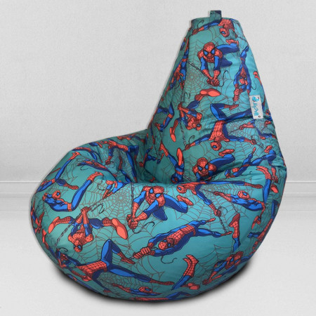 Кресло-мешок груша Супер Герой, размер ХXХL-Комфорт, оксфорд