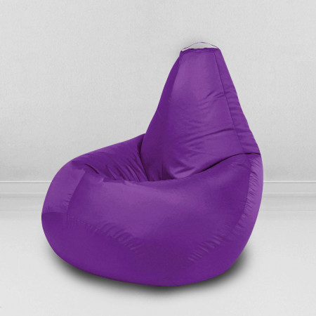 Кресло-мешок груша Фиалка, размер L-Компакт, оксфорд