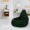 Кресло-мешок груша Темно-зеленый, размер ХХL-Стандарт, оксфорд