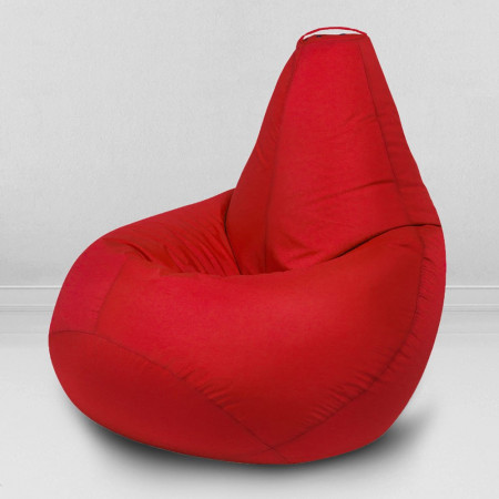 Кресло-мешок груша Красный, размер ХХL-Стандарт, оксфорд