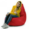 Кресло-мешок груша Красный, размер ХХL-Стандарт, оксфорд