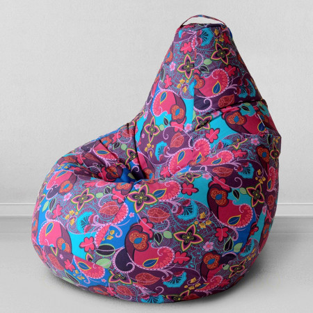 Кресло-мешок груша Сказки Востока, размер ХXХL-Комфорт, мебельный хлопок