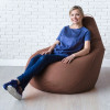 Кресло-мешок груша Шоколад, размер ХХXL-Комфорт, мебельный велюр