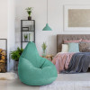 Кресло-мешок груша Ментол, размер ХХXL-Комфорт, мебельный велюр