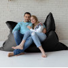 Кресло-подушка, Черный, размер ХXХL-Комфорт, оксфорд