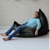 Кресло-подушка, Черный, размер ХXХL-Комфорт, оксфорд