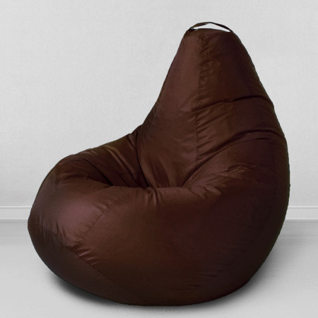 Кресло-мешок груша Шоколадный, размер ХXХL-Комфорт, оксфорд