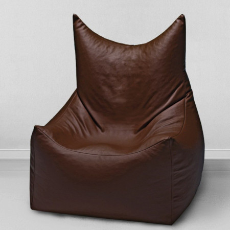 Кресло-мешок Трон Шоколадный, размер XХL, экокожа