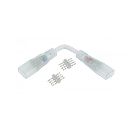 Гибкий переходник для светодиодной ленты RGB 220V 5050 (10 шт.) Elektrostandard Переходник для ленты угловой RGB 220V 5050 (10 ш