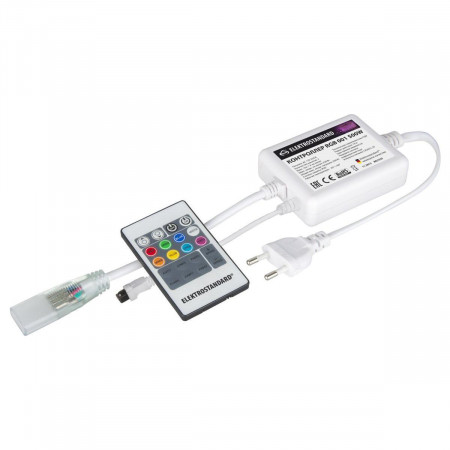 Контроллер для светодиодной ленты RGB 220V с ПДУ (ИК) IP20 Elektrostandard LSC 001