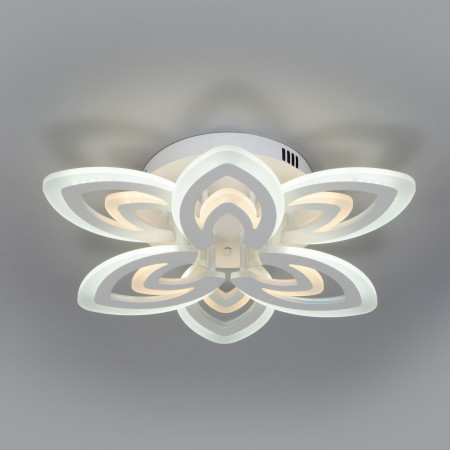 Потолочный светодиодный светильник с пультом управления Eurosvet 90227/6 белый