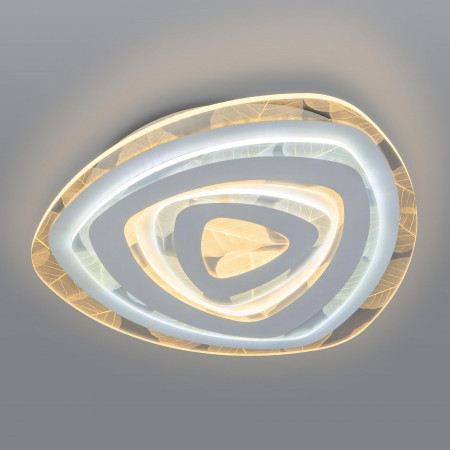 Потолочный светодиодный светильник с пультом управления Eurosvet 90221/1 белый