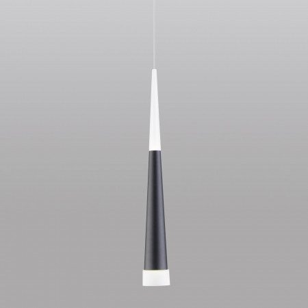 Подвесной светодиодный светильник Elektrostandard DLR038 7+1W 4200K черный матовый