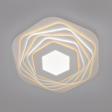 Светодиодный потолочный светильник с пультом управления Eurosvet 90152/6 белый