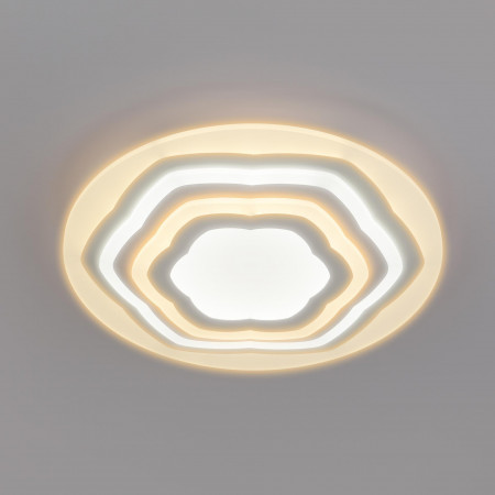 Светодиодный потолочный светильник с пультом управления Eurosvet 90117/4 белый